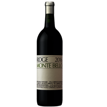 2016 Ridge Monte Bello 375ml Bottle