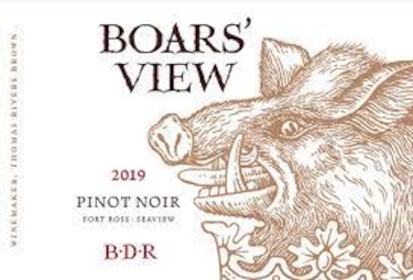 2019 BOARS' VIEW BDR Pinot Noir
