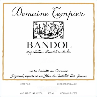 2020 DOMAINE TEMPIER LULU and LUCIEN CUVEE