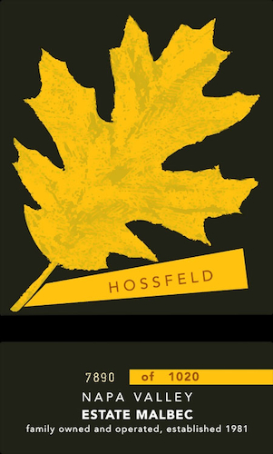 2018 Hossfeld Estate Malbec